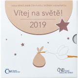 2019 - Sada oběžných mincí ČR - Narození dítěte