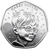 50p Harry Potter 25 Years Of Magic 2022