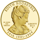 10 Dollars 2013 Edith Roosevelt - proof