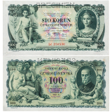 100 korun 1931 - série Sb - perforovaná -