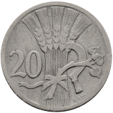 20 haléř 1925