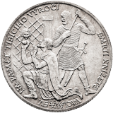 Stříbrná medaile 1000. výročí zavraždění sv. Václava 1929