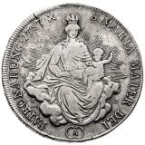 Stříbrná mince 1/2 Tolar 1787 A - Josef II.