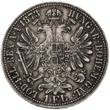 Stříbrná mince Zlatník 1873