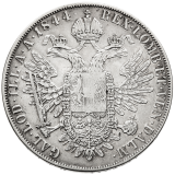 Stříbrná mince Tolar 1844 A